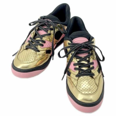 グッチ スニーカー BASKET LOW レディースサイズ38 1/2 725905 GUCCI 靴 黒 |  中古・新品ブランド販売ギャラリーレア公式通販