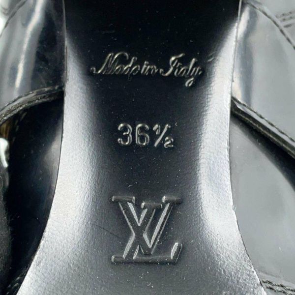 ルイヴィトン ブーツ スタートレイル・ライン アンクルブーツ レディースサイズ36 1/2 LOUIS VUITTON ショートブーツ 黒 ブラック