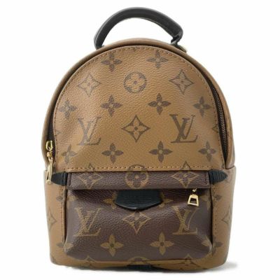 ルイヴィトン リュックサック モノグラム・リバース パームスプリングス バックパックMINI M42411 LOUIS VUITTON ブラック 安心保証
