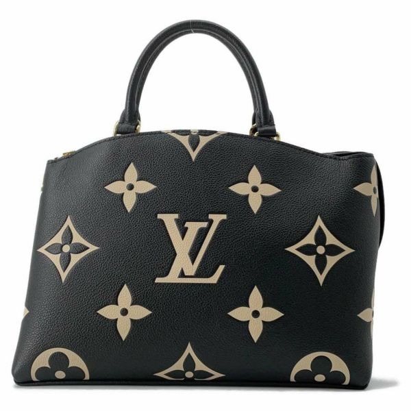 ルイヴィトン ハンドバッグ モノグラム・アンプラント プティ・パレPM M58913 LOUIS VUITTON ブラック 黒 バイカラー 安心保証  | 中古・新品ブランド販売ギャラリーレア公式通販