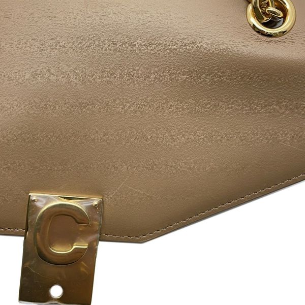 セリーヌ チェーンショルダーバッグ Cミディアム カーフレザー 187253 CELINE バッグ