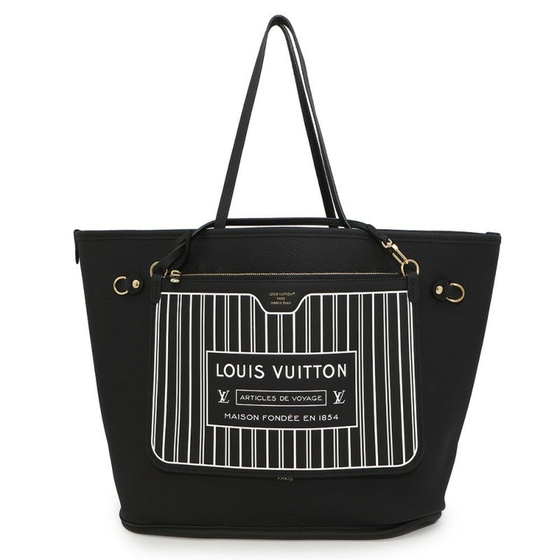 ルイヴィトン トートバッグ モノグラム ネヴァーフル・インサイドアウトMM M11946 リバーシブル ヴィトン ノワール