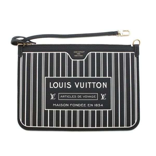 ルイヴィトン トートバッグ モノグラム ネヴァーフル・インサイドアウトMM M11946 リバーシブル ヴィトン ノワール