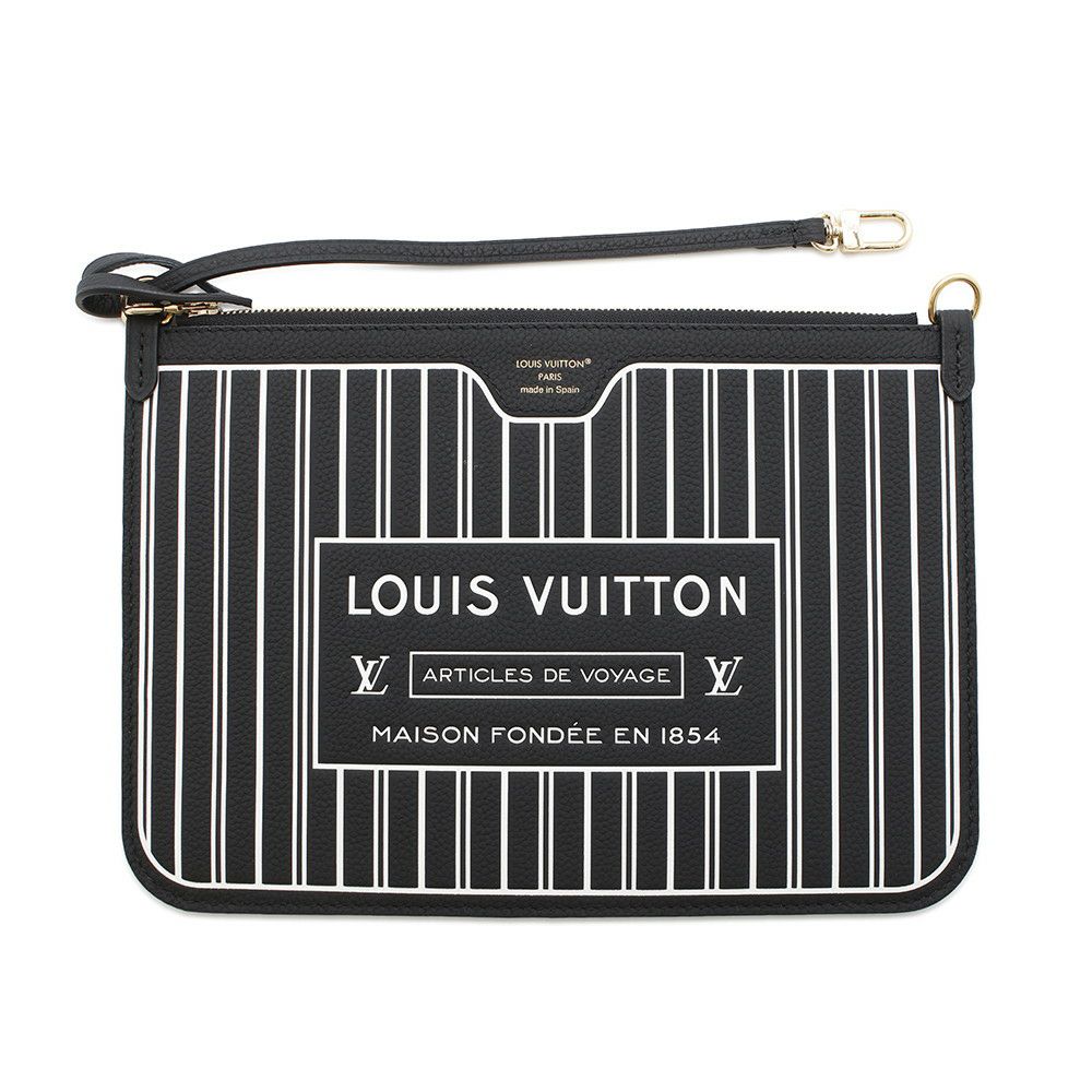 ルイヴィトン トートバッグ モノグラム ネヴァーフル・インサイドアウトMM M11946 リバーシブル ヴィトン ノワール