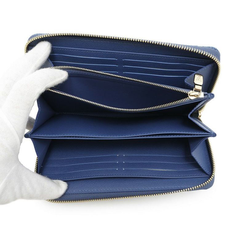 ルイヴィトン 長財布 モノグラム・チェリー デニム LV × TM ジッピー・ウォレット M23161 村上隆コラボ