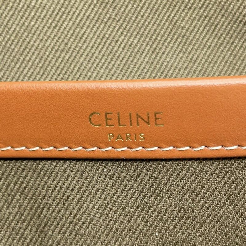 セリーヌ トートバッグ トリオンフ ラージ カバ タイス キャンバス/レザー 19676 CELINE バッグ