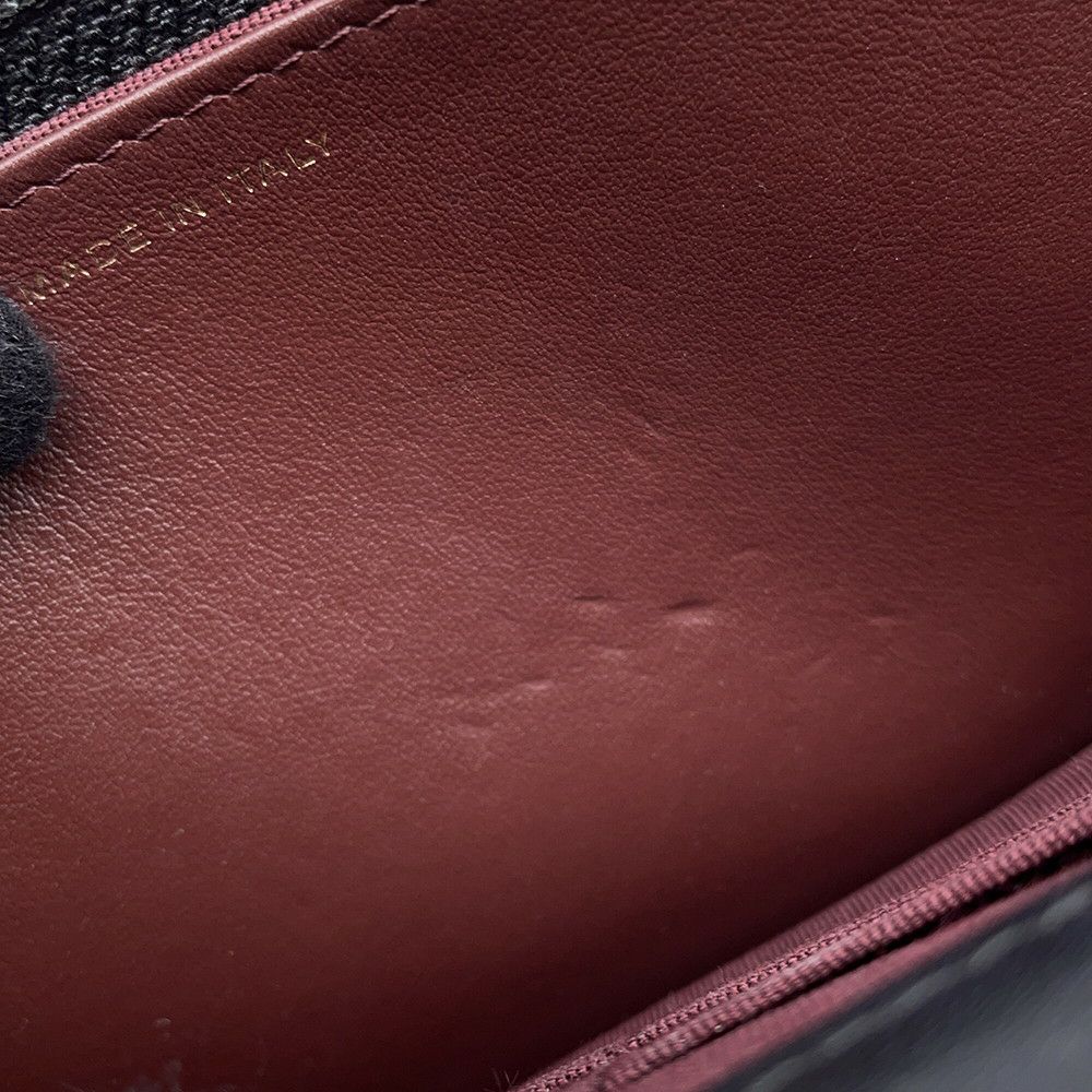 シャネル チェーンウォレット 2.55 ヴィンテージカーフスキン CHANEL 財布 バッグ 黒