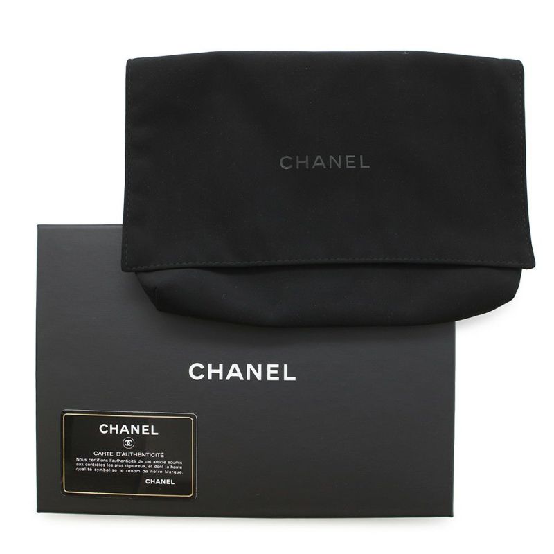 シャネル チェーンウォレット 2.55 ヴィンテージカーフスキン CHANEL 財布 バッグ 黒