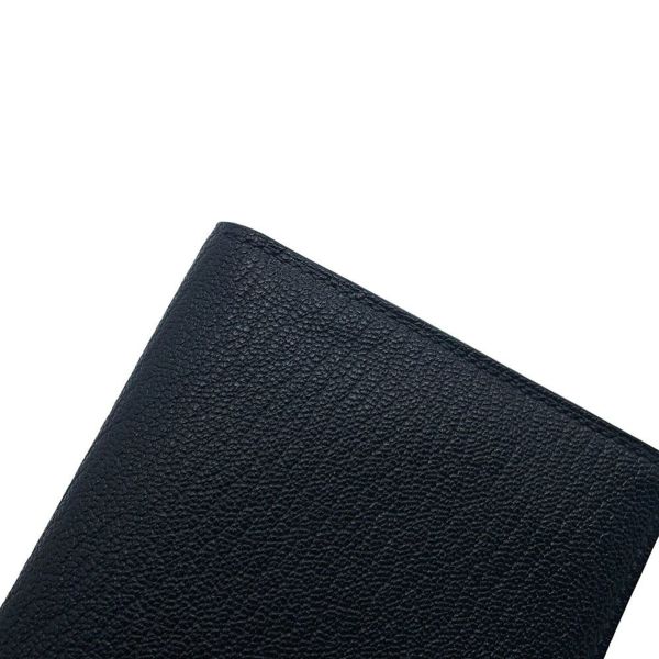 エルメス 長財布 ベアンスフレ ブラック/ゴールド金具 シェブルミゾル U刻印 財布 シェーブル 黒