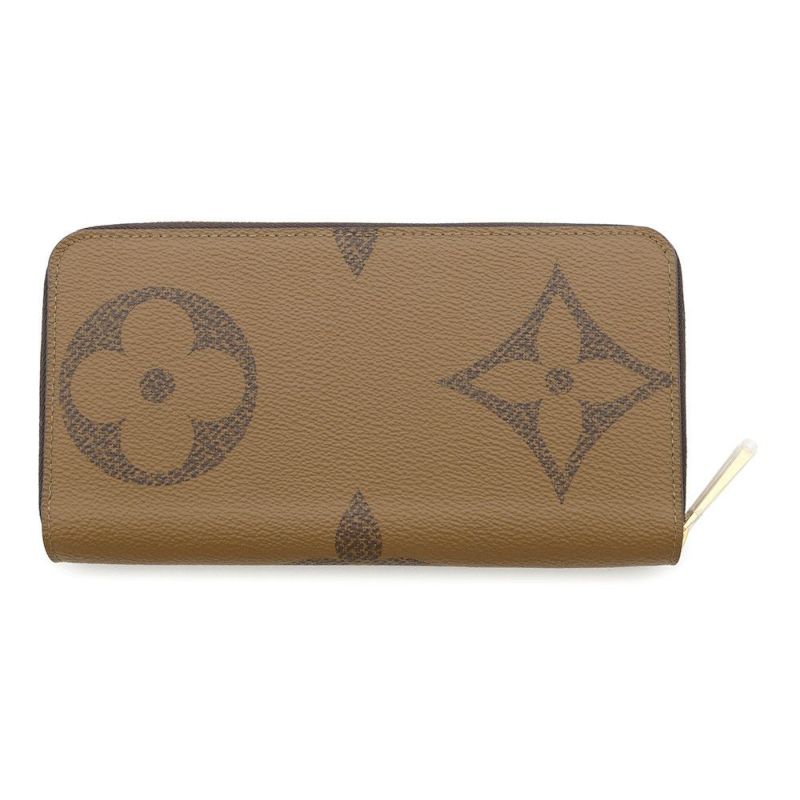 ルイヴィトン 長財布 ジッピーウォレット モノグラム・ジャイアント モノグラム・リバース M69353 ラウンドファスナー ブラック 黒