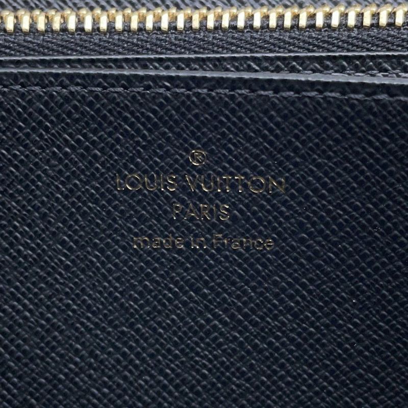 ルイヴィトン 長財布 ジッピーウォレット モノグラム・ジャイアント モノグラム・リバース M69353 ラウンドファスナー ブラック 黒