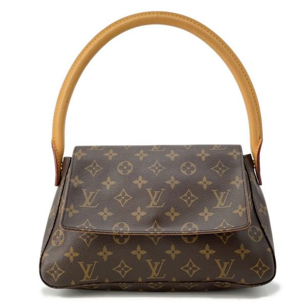 Louis Vuitton 美品ルーピングモノグラムショルダーバッグ LOUIS VUITTON ルーピング ワンショルダーバッグ モノグラム