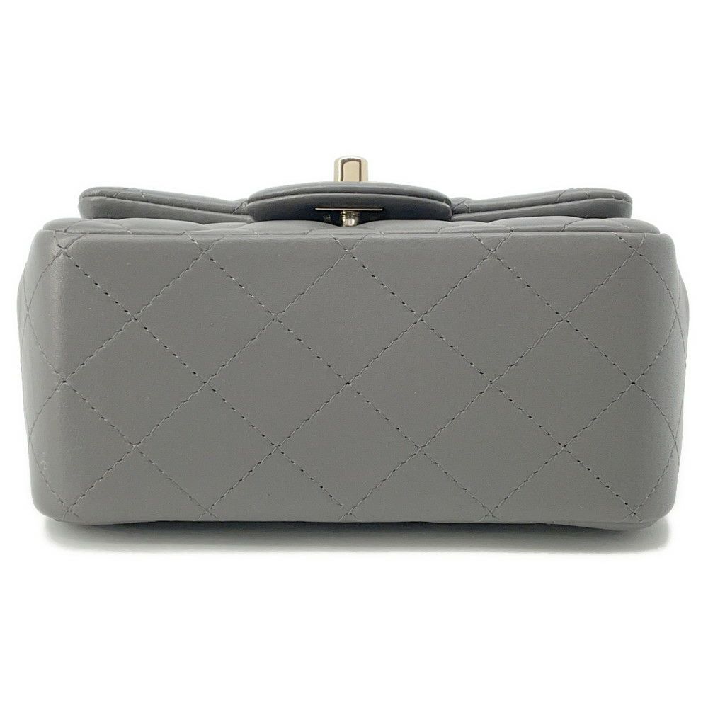 シャネル チェーンショルダーバッグ マトラッセ ココマーク ラムスキン ミニマトラッセ A35200 CHANEL シングルチェーン