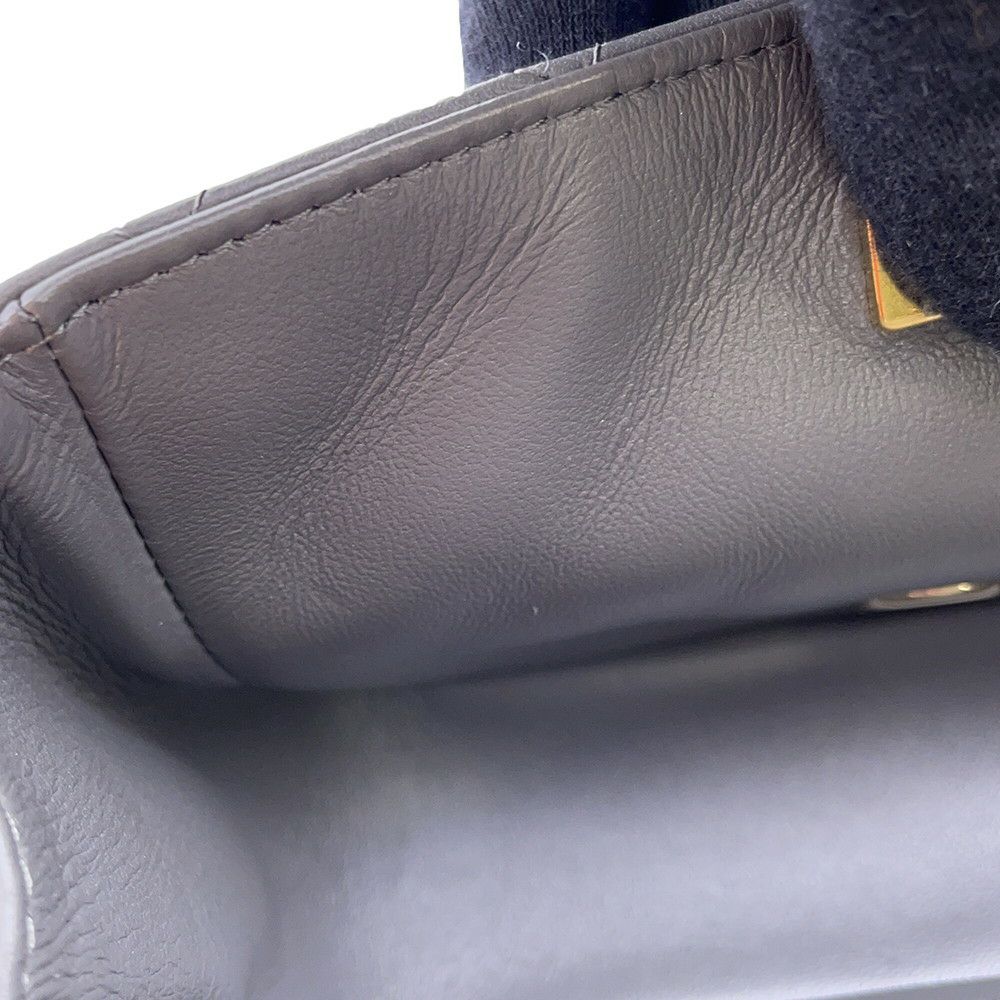 シャネル チェーンショルダーバッグ マトラッセ ココマーク ラムスキン ミニマトラッセ A35200 CHANEL シングルチェーン