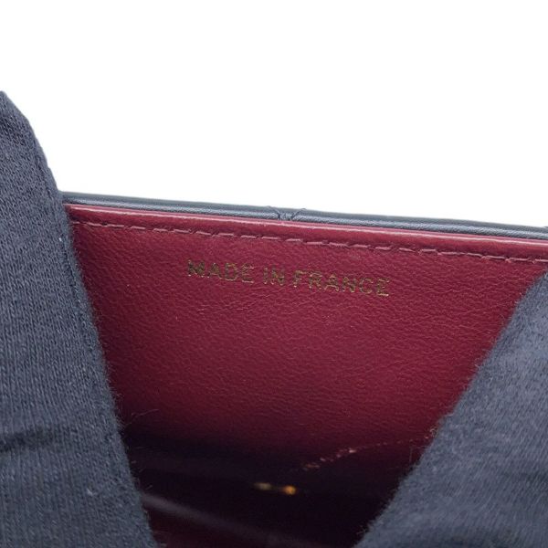 シャネル チェーンショルダーバッグ デカマトラッセ34 ココマーク ラムスキン A01094 CHANEL 黒