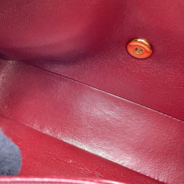 シャネル チェーンショルダーバッグ ココマーク マトラッセ ラムスキン CHANEL バッグ 黒