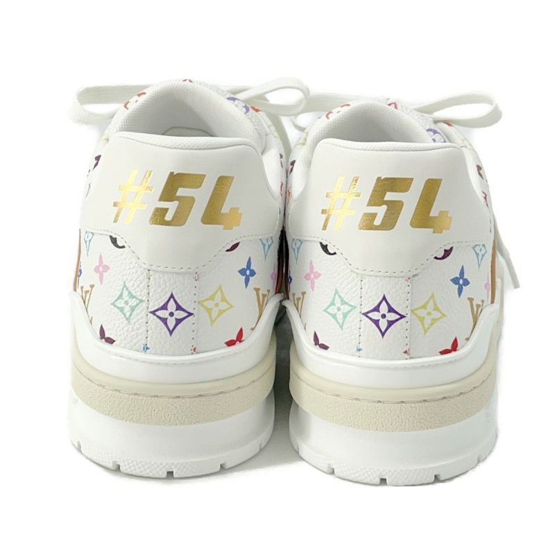 ルイヴィトン スニーカー LV × TM LV トレイナー メンズサイズ7 1/2 1AHEKF LOUIS VUITTON 靴 白 村上隆