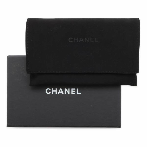 シャネル カードケース マトラッセ ココマーク キャビアスキン CHANEL 名刺入れ ピンク