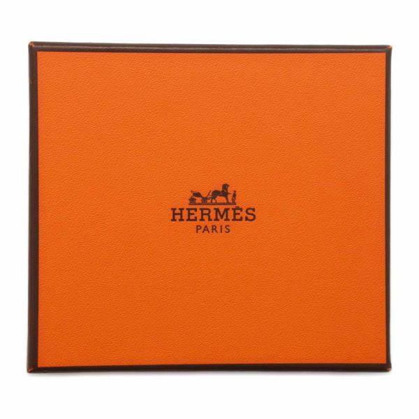 エルメス コインケース バスティア エトゥープ ヴォーエプソン B刻印 HERMES 黒