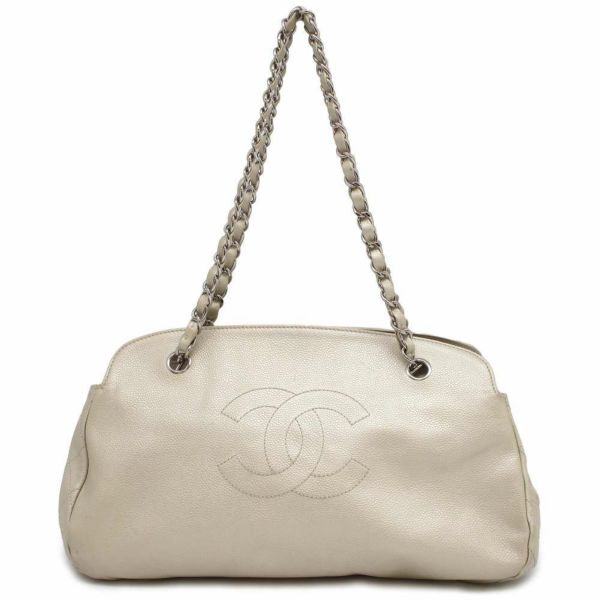 シャネル チェーンショルダーバッグ マトラッセ ソフトキャビアスキン CHANEL バッグ