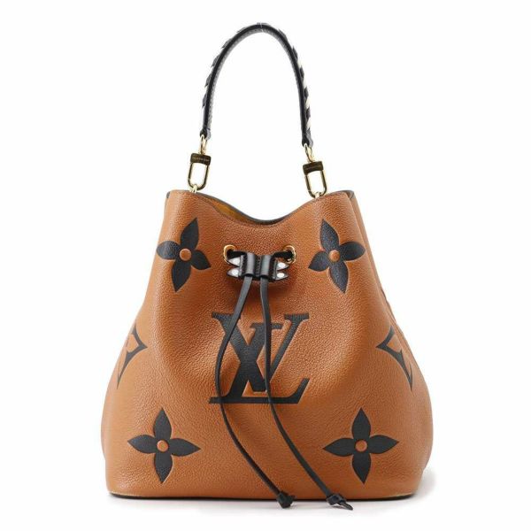 ルイヴィトン ハンドバッグ モノグラム・ジャイアント ネオノエ M56888 LOUIS VUITTON 2wayショルダーバッグ ブラウン