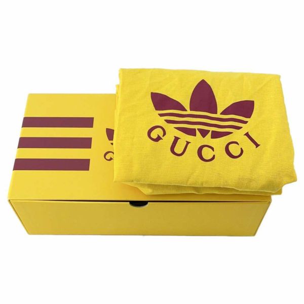 グッチ サンダルアディダス コラボ GG ロゴ スライド レディースサイズ38 1/2 722445 GUCCI Adidas 靴 黒