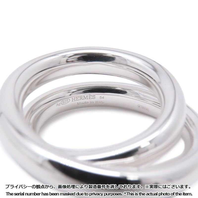 エルメス リング ヴェルティージュ SV925シルバー リングサイズ54 HERMES 指輪 ジュエリー