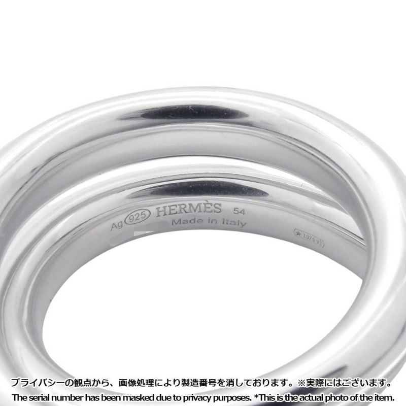 エルメス リング ヴェルティージュ SV925シルバー リングサイズ54 HERMES 指輪 ジュエリー