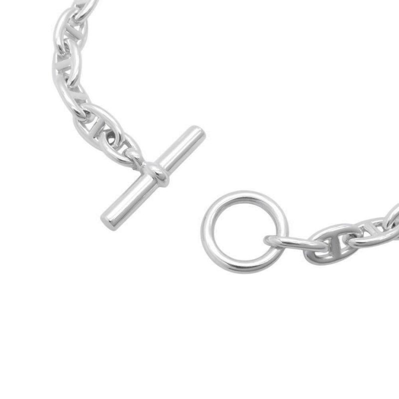 エルメス ブレスレット シェーヌダンクルTPM 28コマ SV925シルバー HERMES ジュエリー