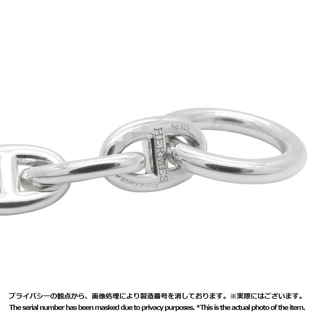エルメス ブレスレット シェーヌダンクルTPM 28コマ SV925シルバー HERMES ジュエリー