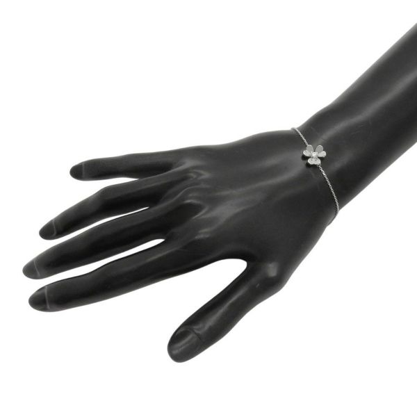 ヴァンクリーフ&アーペル ブレスレット フリヴォル ブレスレット ミニモデル ダイヤモンド 1P 0.05 K18WG VCARP0J500