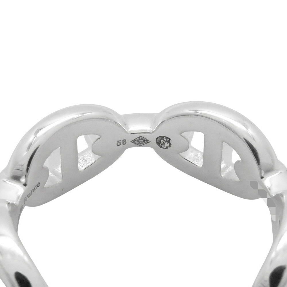 エルメス リング シェーヌダンクル アンシェネPM SV925シルバー リングサイズ56 HERMES ジュエリー