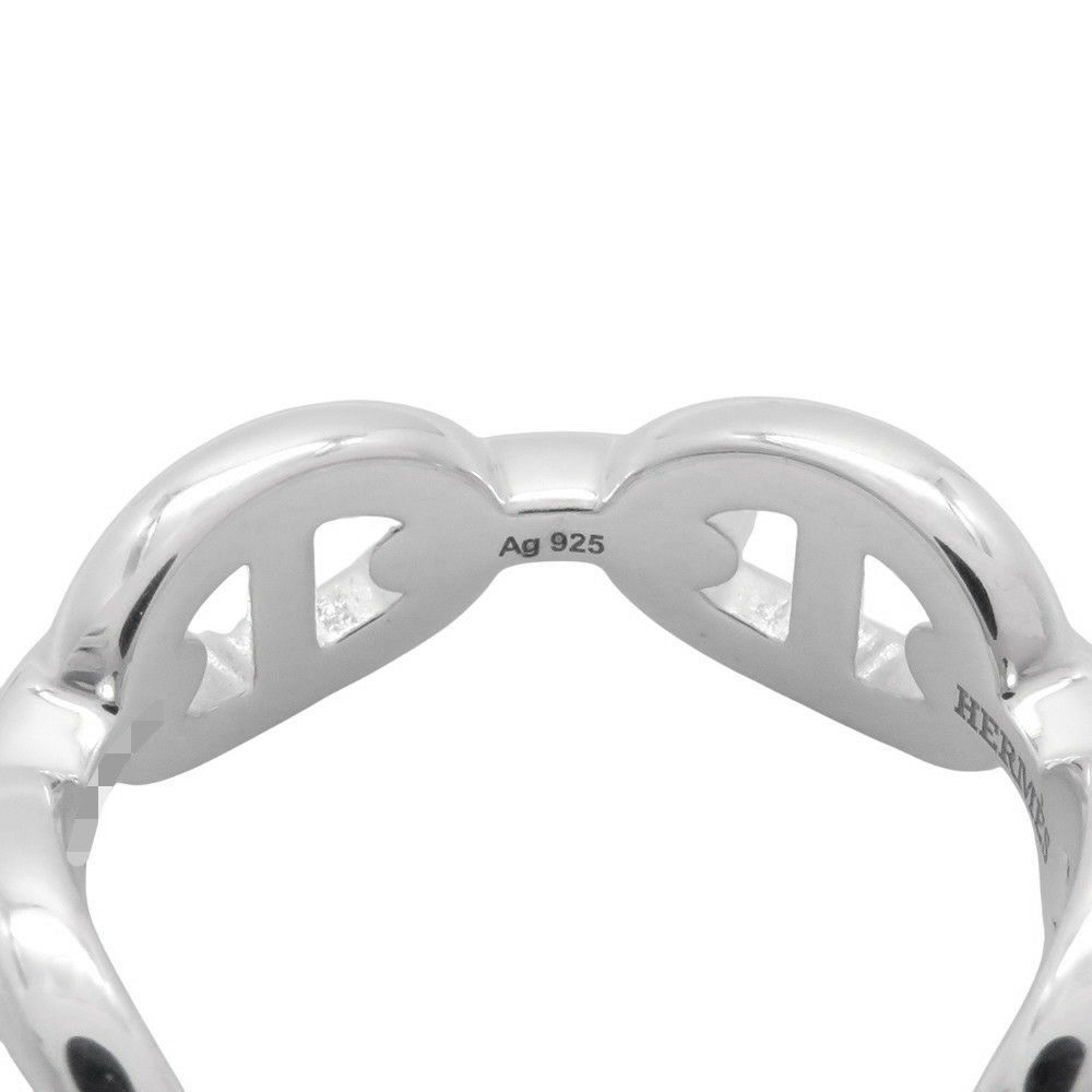 エルメス リング シェーヌダンクル アンシェネPM SV925シルバー リングサイズ56 HERMES ジュエリー