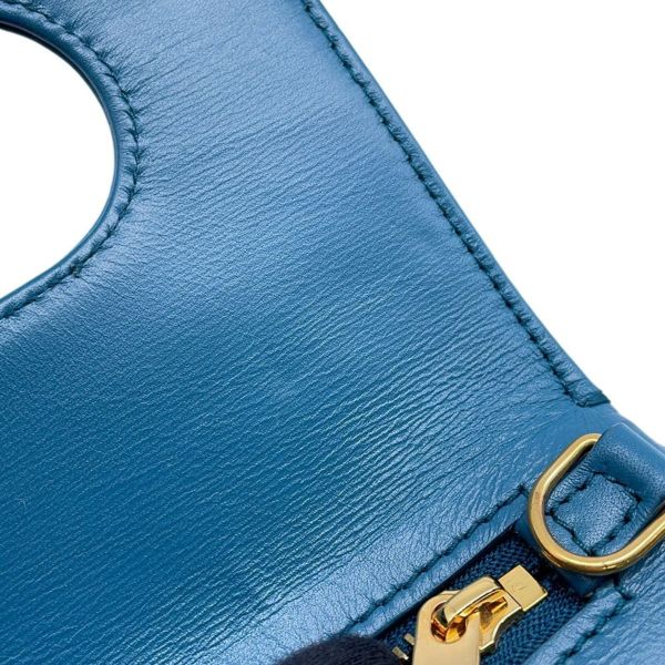 クリスチャン・ディオール チェーンショルダーバッグ DOUBLE レザー M8641U Christian Dior 2way クラッチ セール品