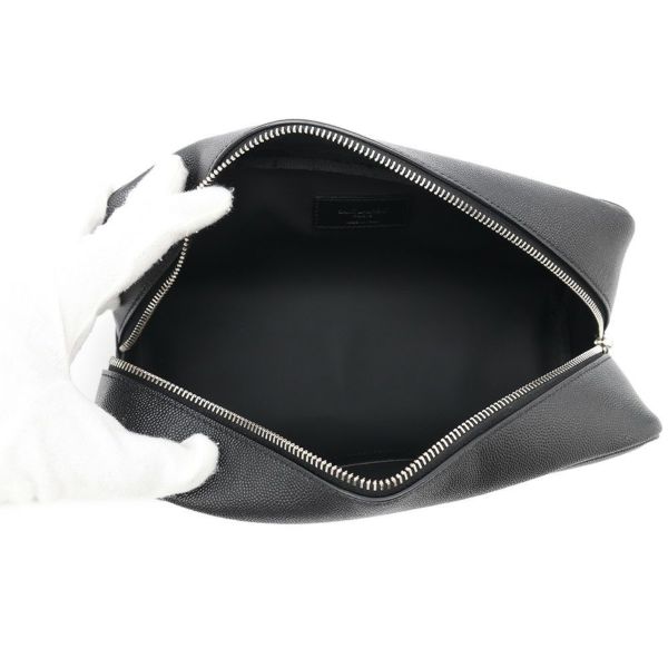 サンローランパリ クラッチバッグ レザー 609347 SAINT LAURENT PARIS バッグ 黒