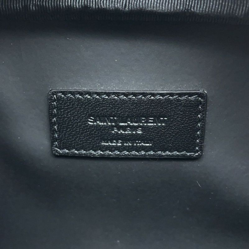サンローランパリ クラッチバッグ レザー 609347 SAINT LAURENT PARIS バッグ 黒