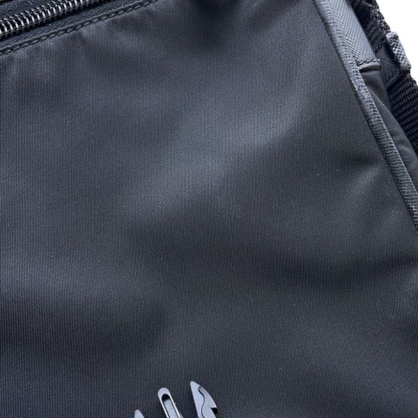 プラダ ショルダーバッグ サフィアーノ ロゴ ナイロン PRADA メッセンジャーバッグ 黒