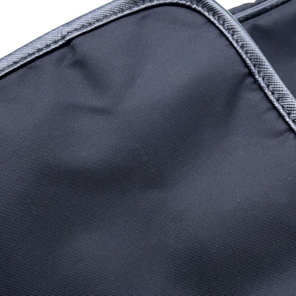 プラダ ショルダーバッグ サフィアーノ ロゴ ナイロン PRADA メッセンジャーバッグ 黒