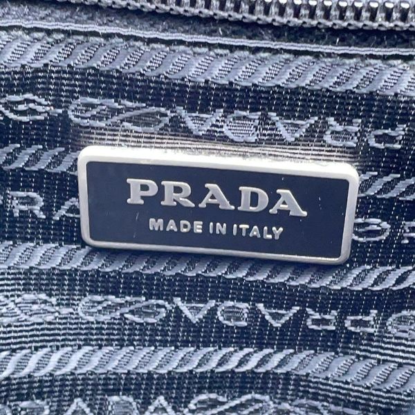 プラダ ショルダーバッグ サフィアーノ ロゴ ナイロン PRADA メッセンジャーバッグ 黒