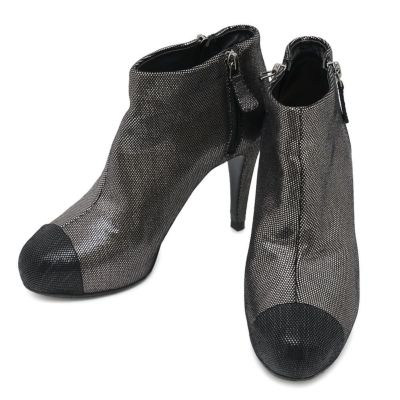 36サイズ【期間限定♥】難あり　ルイヴィトン　エナメルブーツ　黒　¥12000↓ imgrc0078337281.jpg