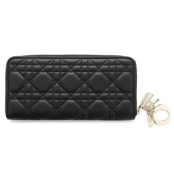 クリスチャン・ディオール 長財布 Lady Dior Voyageur