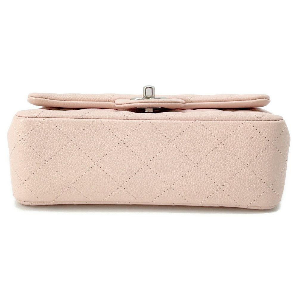 シャネル チェーンショルダーバッグ ココマーク キャビアスキン A69900 CHANEL ミニ フラップ バッグ