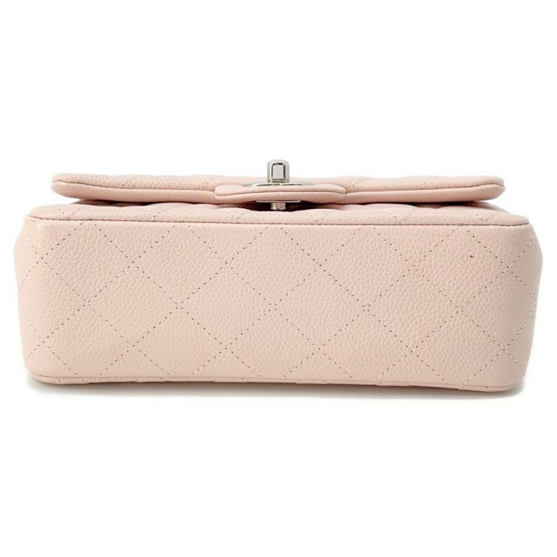 シャネル チェーンショルダーバッグ ココマーク キャビアスキン A69900 CHANEL ミニ フラップ バッグ