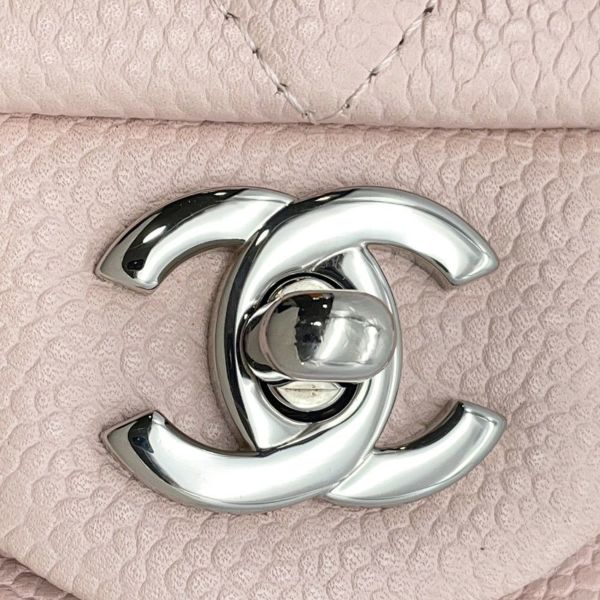 シャネル チェーンショルダーバッグ ココマーク キャビアスキン A69900 CHANEL ミニ フラップ バッグ