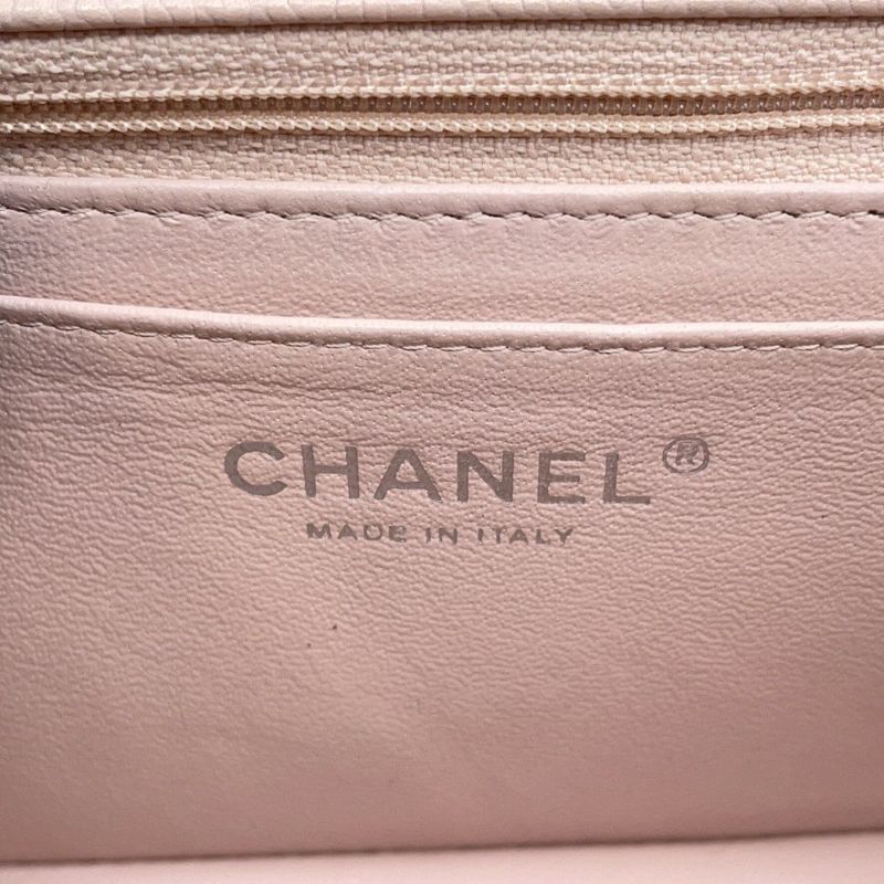 シャネル チェーンショルダーバッグ ココマーク キャビアスキン A69900 CHANEL ミニ フラップ バッグ