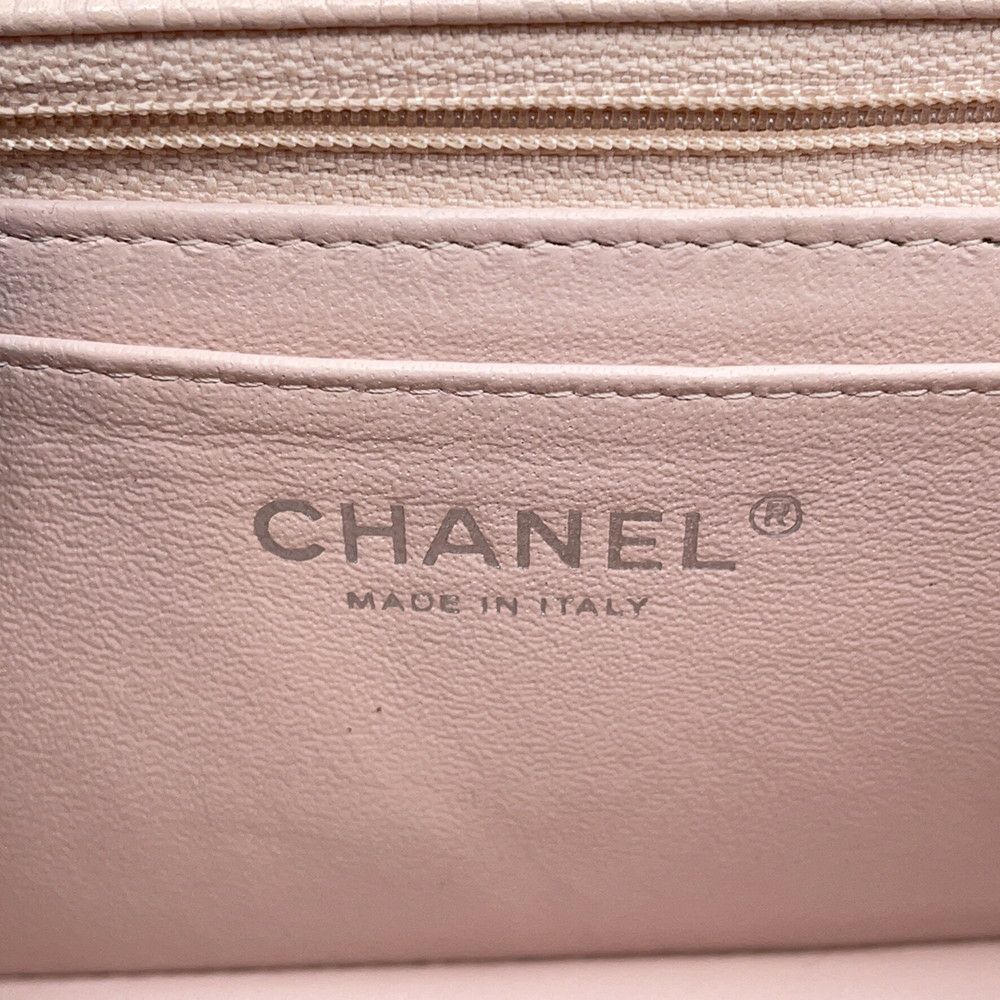 シャネル チェーンショルダーバッグ ココマーク キャビアスキン A69900 CHANEL ミニ フラップ バッグ