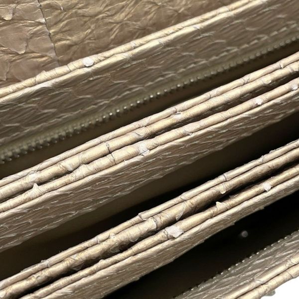 シャネル チェーンショルダーバッグ マトラッセ ココマーク パイソン A68204 CHANEL