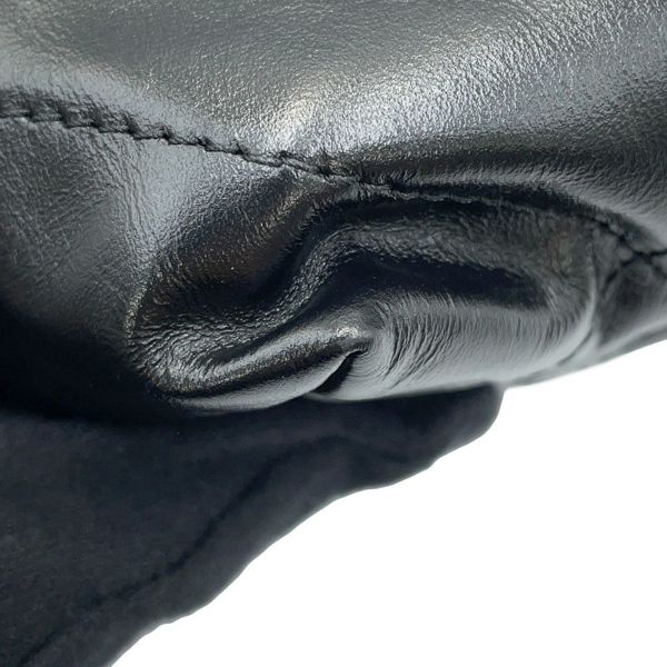 シャネル ハンドバッグ CHANEL 22 ミニ ココマーク シャイニーカーフレザー AS3980 CHANEL 2way 黒