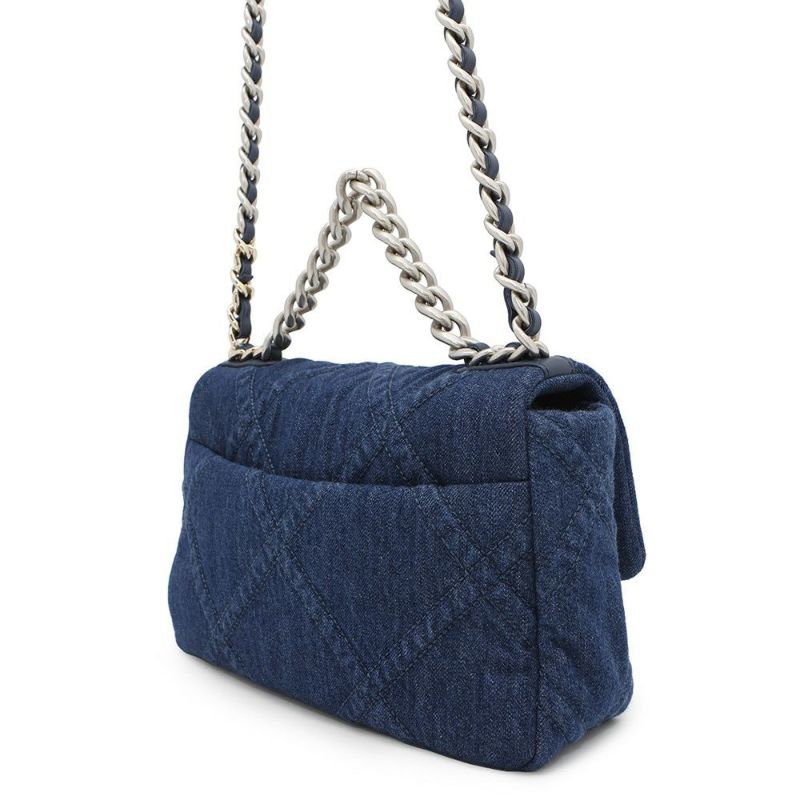 シャネル チェーンショルダーバッグ 19 デニム AS1160 CHANEL 2way