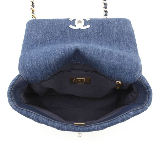 シャネル チェーンショルダーバッグ 19 デニム AS1160 CHANEL 2way